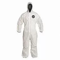 Custom Made Disposable Hooded Coveralls , Surgical Disposable Protective Suit