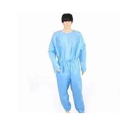 Light Weight Custom Doctor Gowns Protective Suit Disposable Polypropylene Coverall