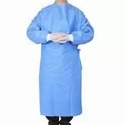 Professional Waterproof Disposable Hospital Gowns For Doctors , Custom Made