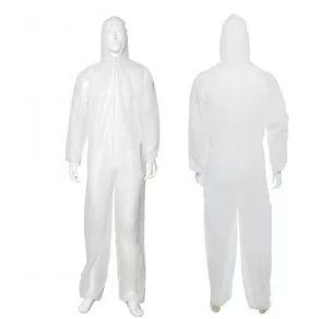 SMS Protective Clothing Disposable Hooded Coveralls Overalls For Safety Care