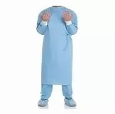 Waterproof Durable Disposable Hospital Gowns , Bariatric Disposable Dental Gowns