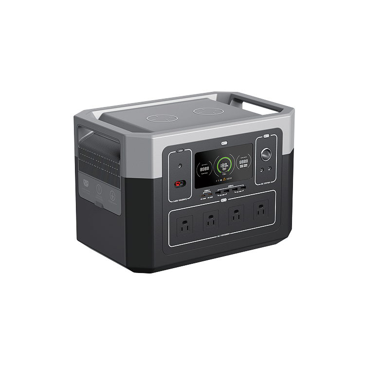 2000W High Capacity Solar Generator For Multi Way Charging