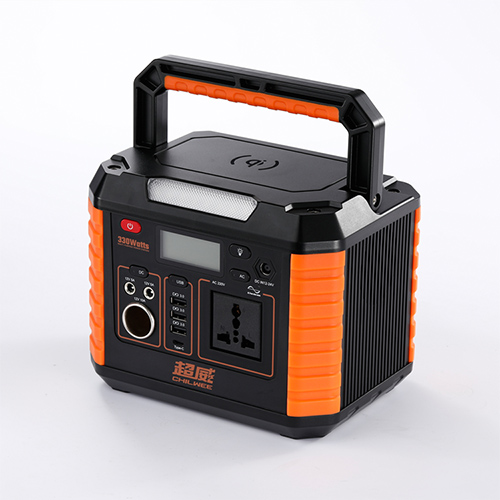 330W Light Portable Power Station For Emergency Charging