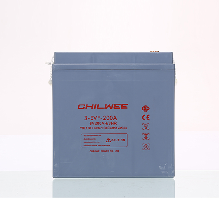 6V 200AH High Safety VRLA Gel Lead Acid Battery
