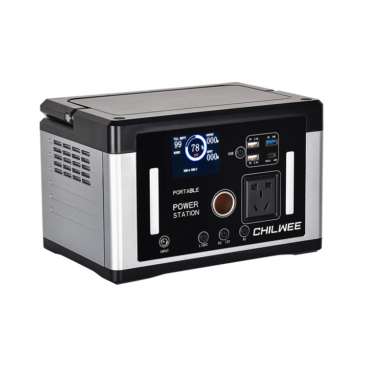 700W Smart Solar Generator For Emergency Lighting Charging