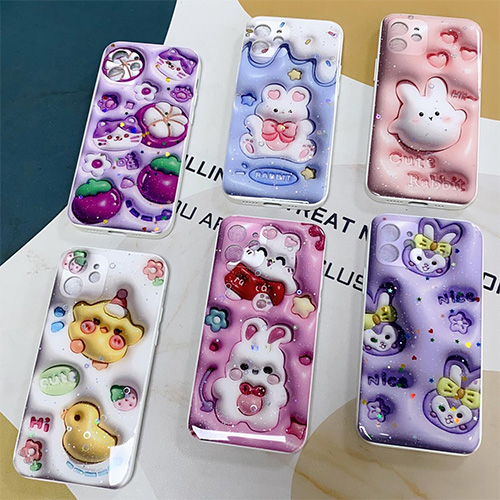 3D Bear Phone Case