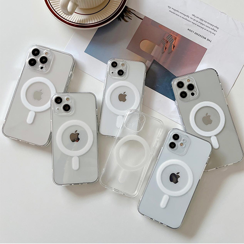 Magnetic Transparent Phone Case
